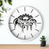 Capricorn Queen Wall clock